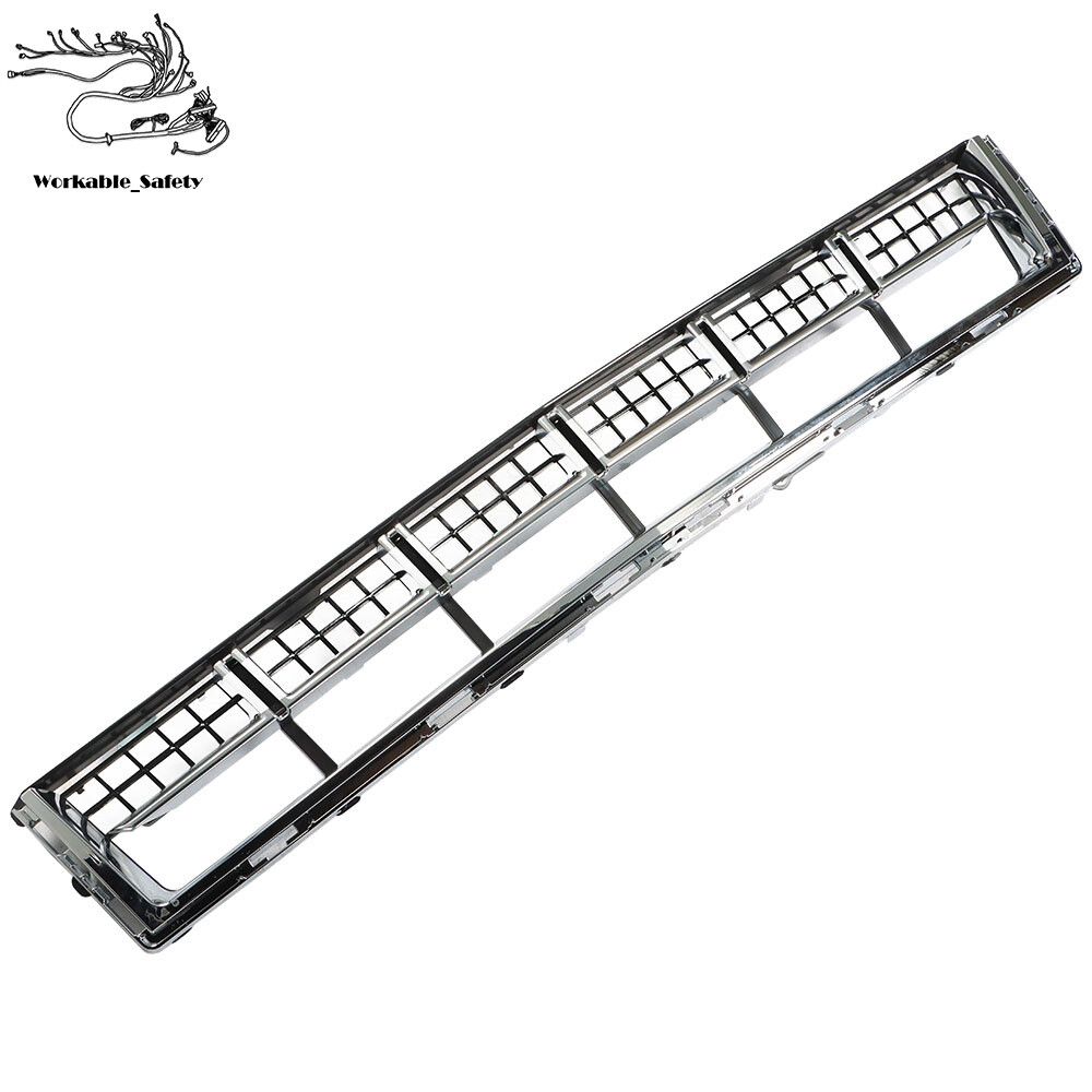 2013-2016 Cadillac SRX ABS Plastic Mesh Front Lower Bumper Grille-image