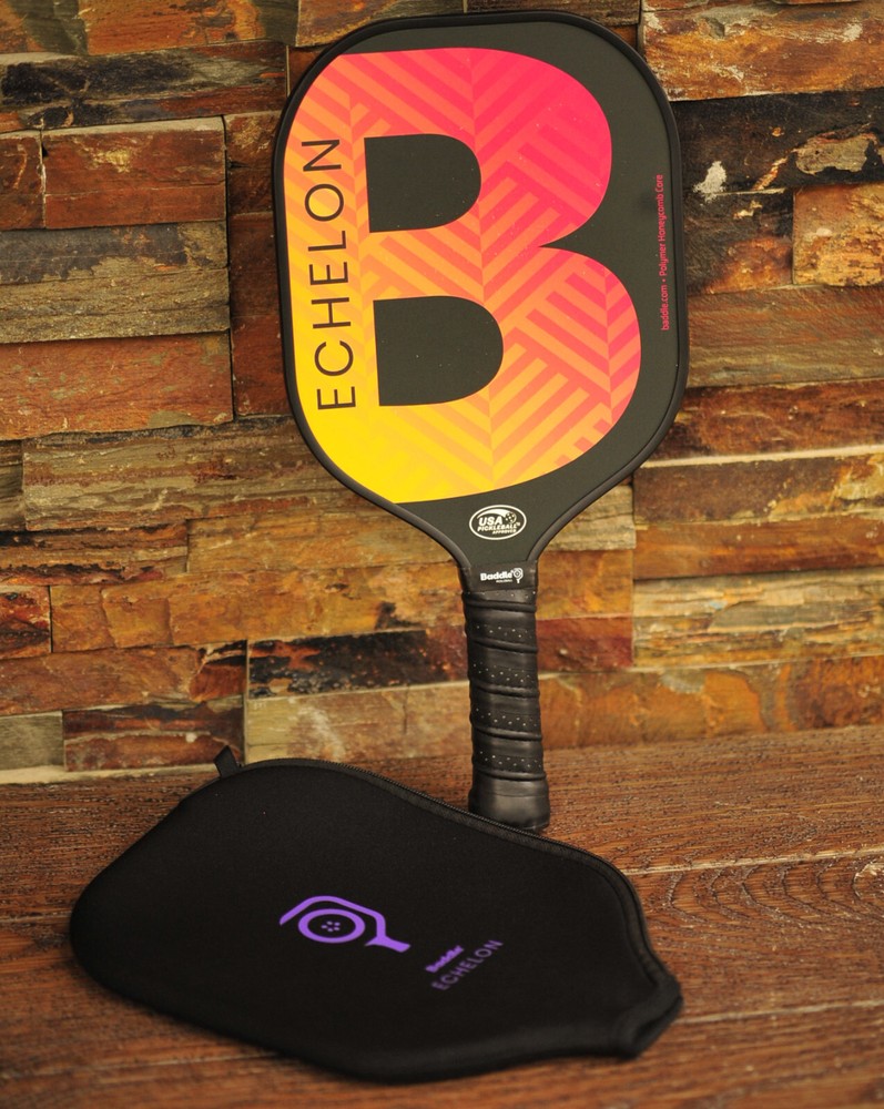 Baddle Echelon Premium Pickleball Paddle with Protective Cover