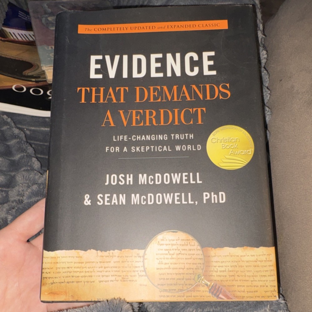 Evidence That Demands a Verdict Josh McDowell Hardcover Updated Apologetics