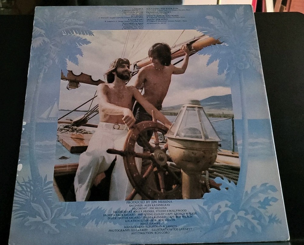 Loggins And Messina, Full Sail Vinyl LP, 1973 Columbia PC 32540, Excellent Cond
