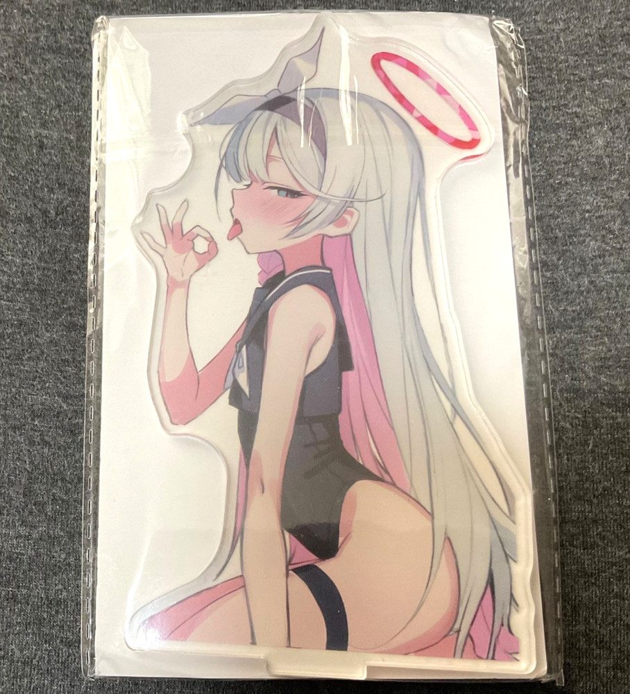 Blue Archive Prana Swimsuit Anime Game Acrylic Stand Figure 15cm