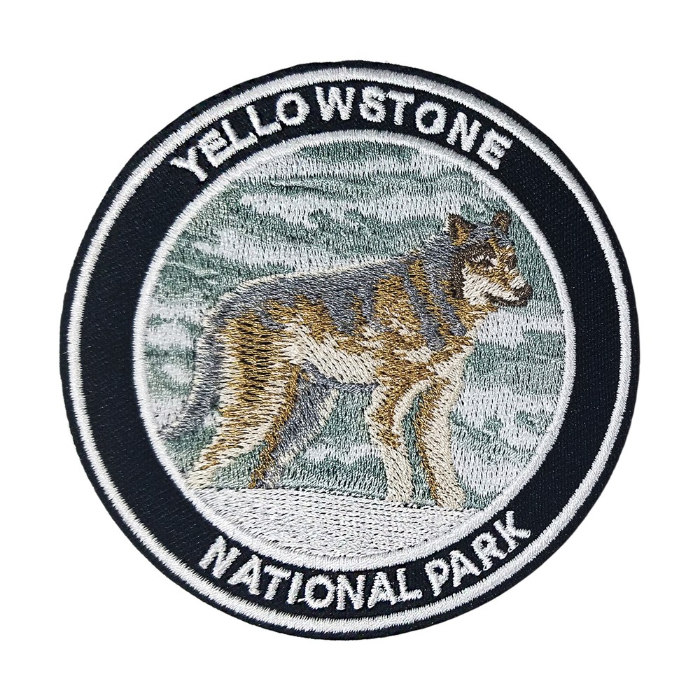 Wolf Patch Yellowstone National Park Patch 3.5