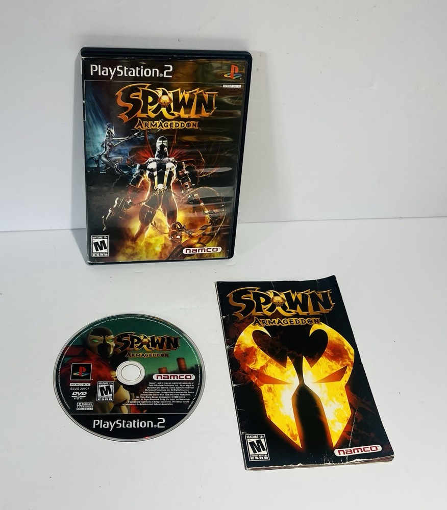 Spawn: Armageddon Sony PlayStation 2 2003 With Manual
