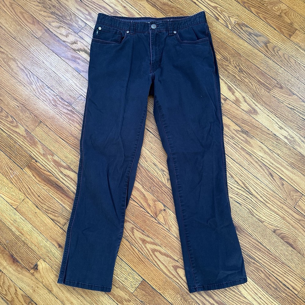 G.H. Bass Men’s Black Canvas Utility Pant Size 32x32