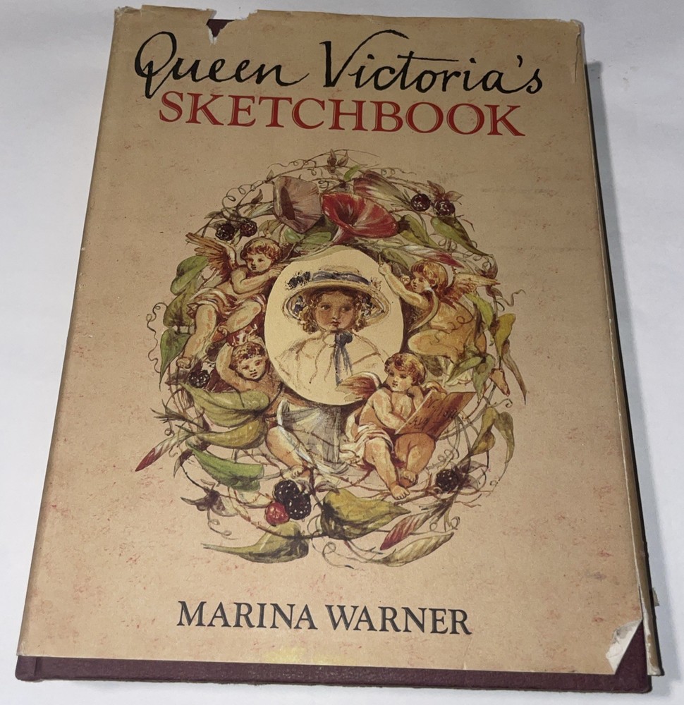 Queen Victoria's Sketchbook by Marina Warner 1979 Hardcover w/Dust Jacket