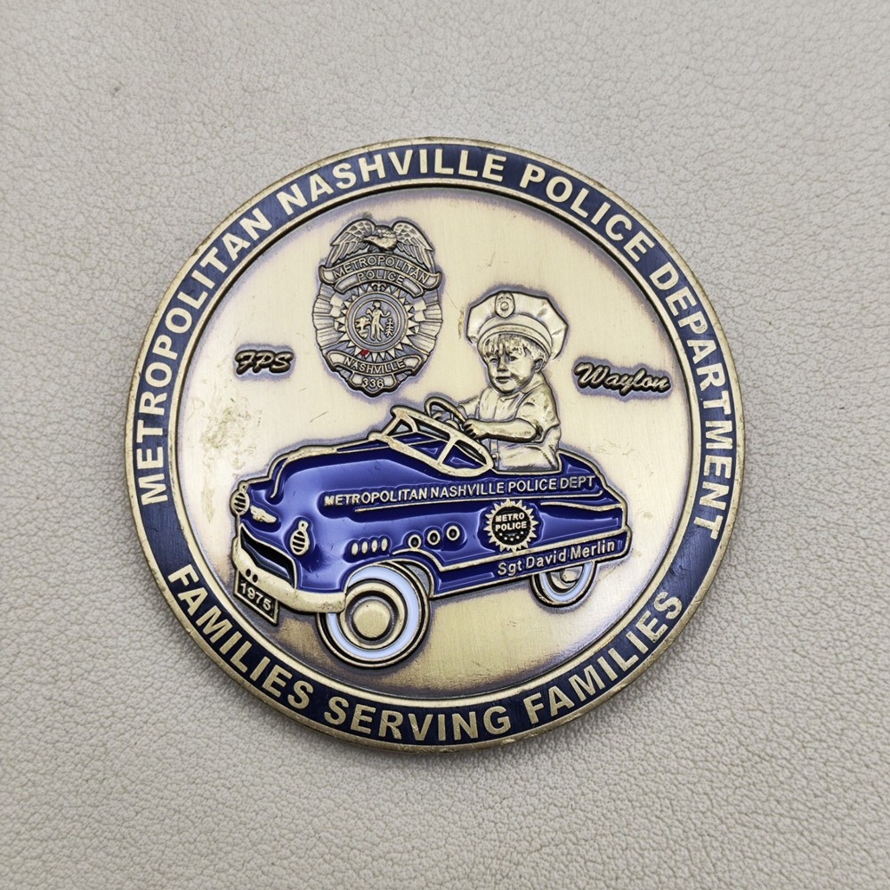 Metropolitan Nashville Police Department Challenge Coin