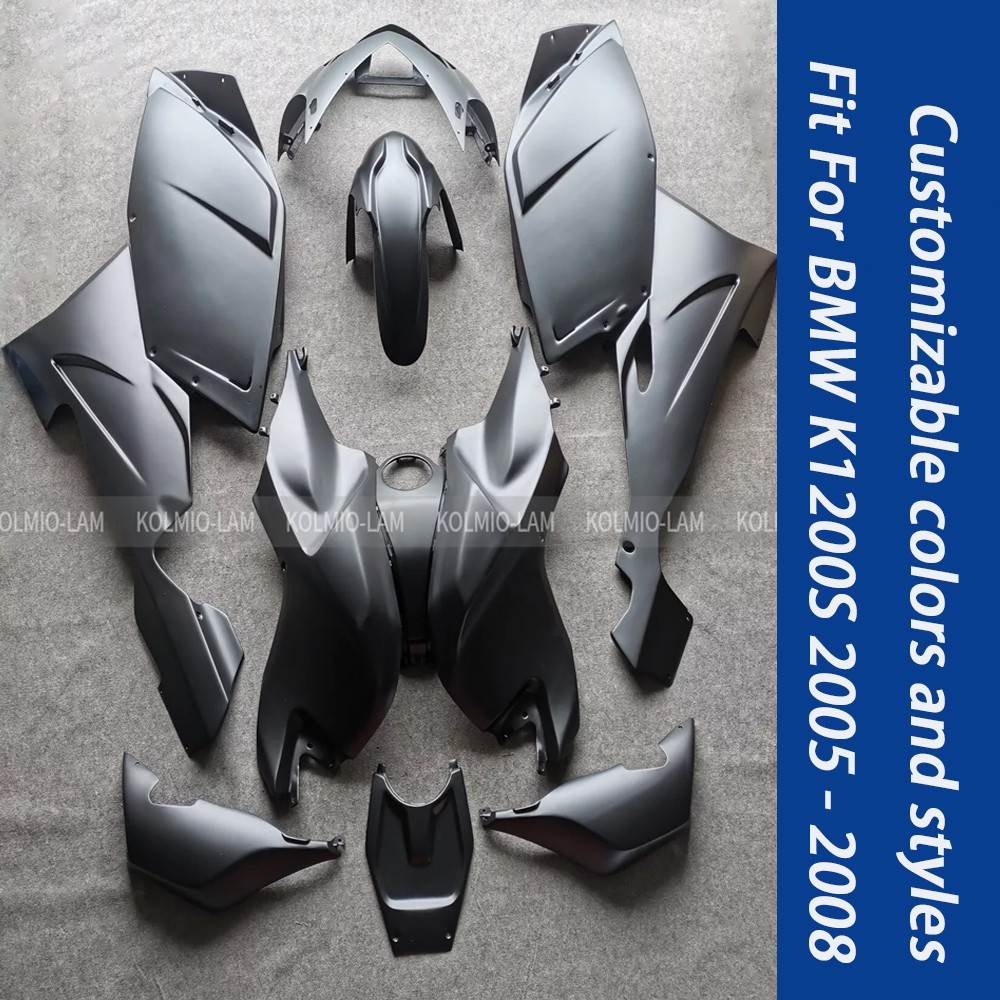 Fit For BMW K1200S 2005 - 2008 Motorcycle Shell Fairing Bodywork Kit Panel Set