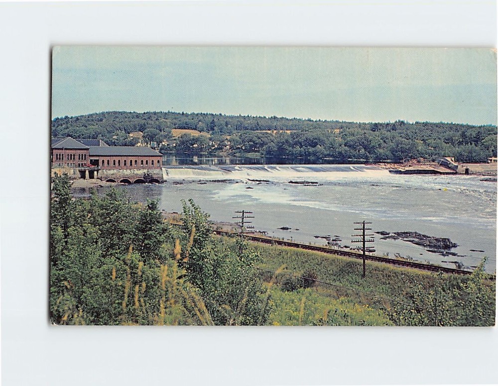 Postcard Salmon Pool Bangor Maine USA North America