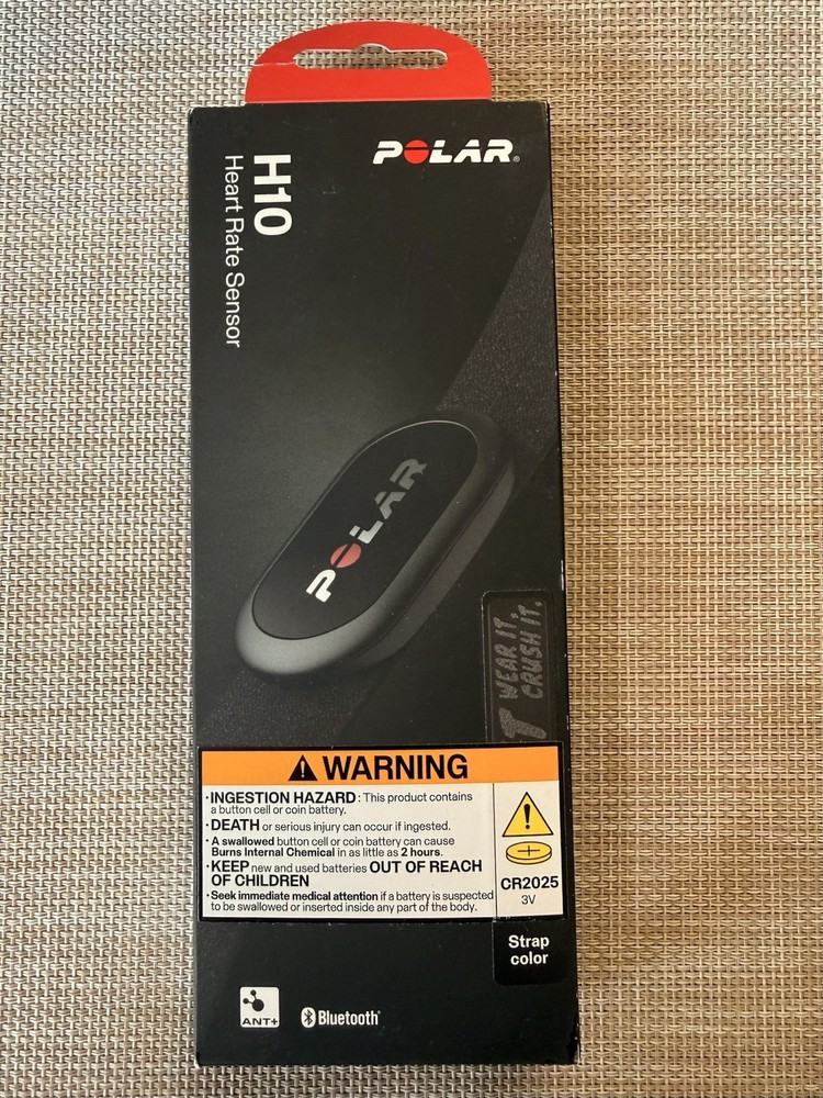 Polar 920106242 H10 M-XXL Heart Rate Monitor - Black New in sealed box