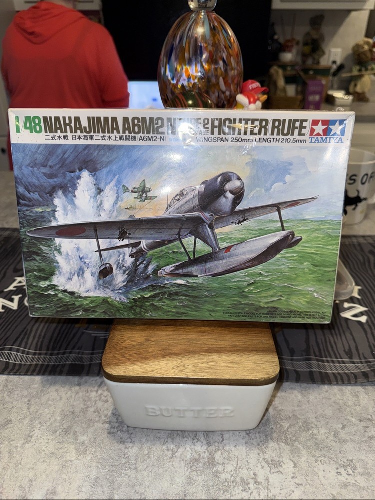 Tamiya 1:48 Nakajima A6M2-N Type 2 Float Plane Fighter Rufe Plastic Kit Sealed