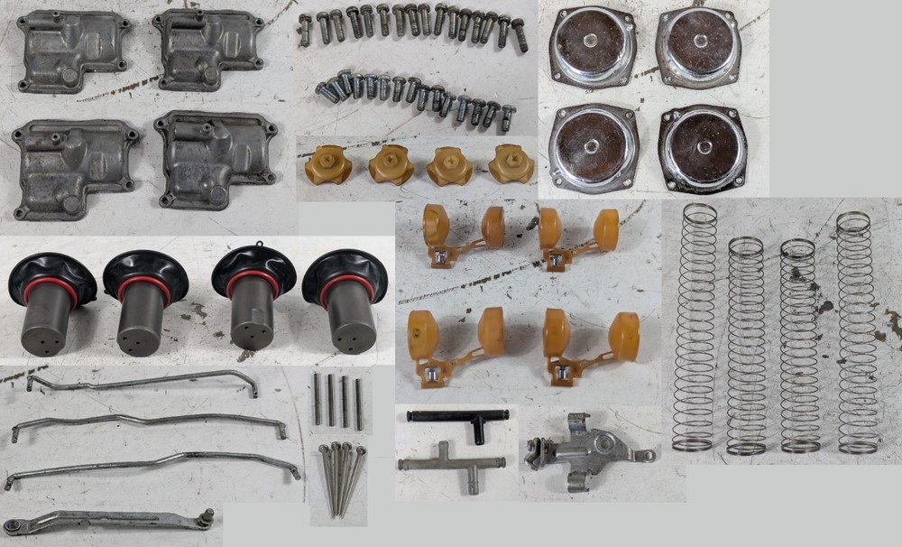 83-86 Honda VF1100S Sabre Magna V65 1100 Carb Carburetor Float Slide Parts