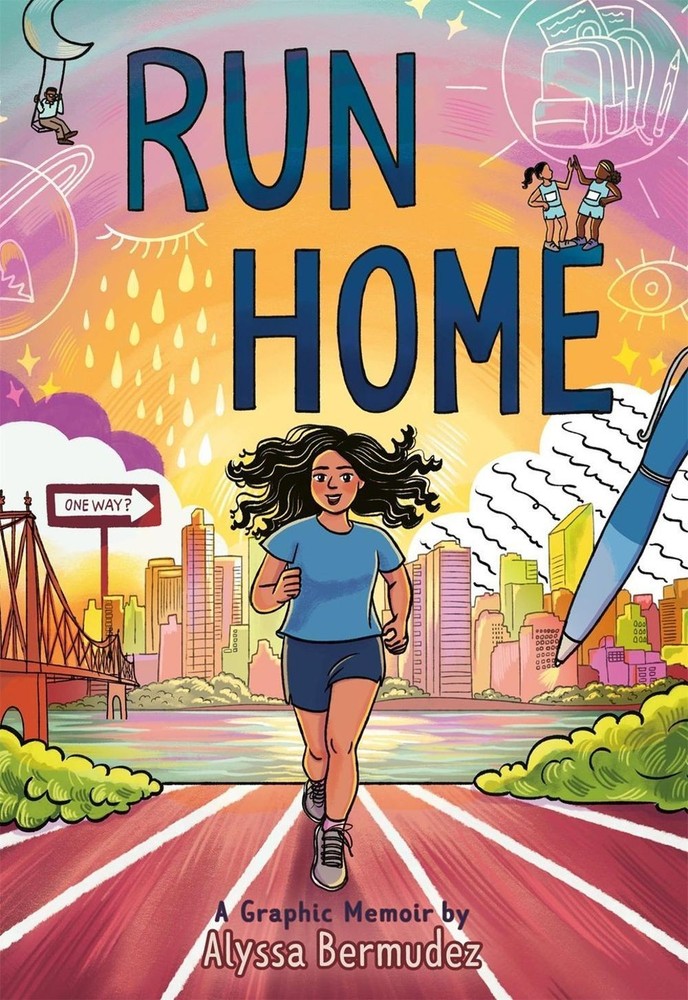 Run Home: A Graphic Memoir by Alyssa Bermudez (English) Paperback Book