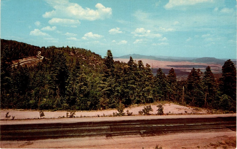 SANDIA MOUNTAINS, ALBUQUERQUE, NEW MEXICO, Sandia Postcard