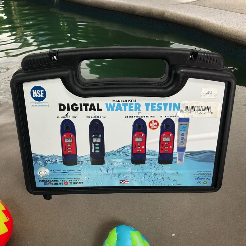 486201-KM Exact® Pool EZ Photometer Starter Kit | 10 Parameters - F/C/T Chlori