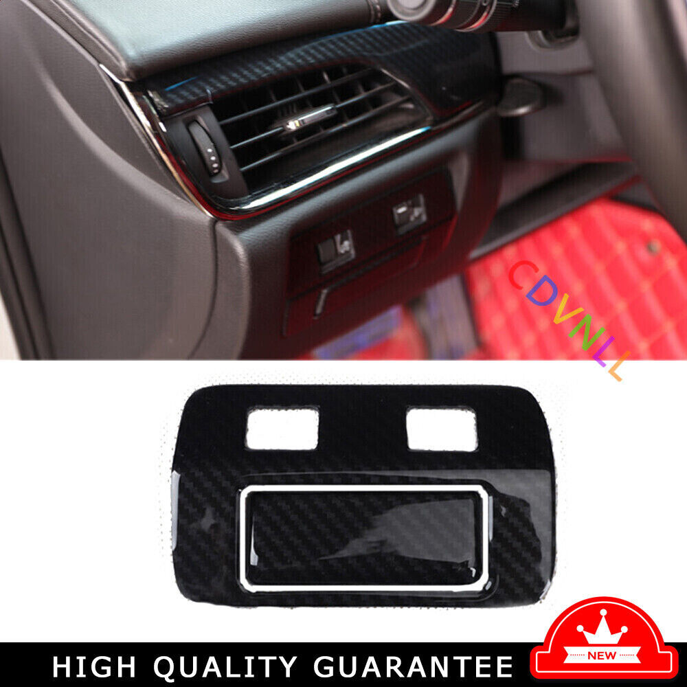 Carbon Fiber Inner Headlight Switch Trim for 2014-17 Cadillac ATSL