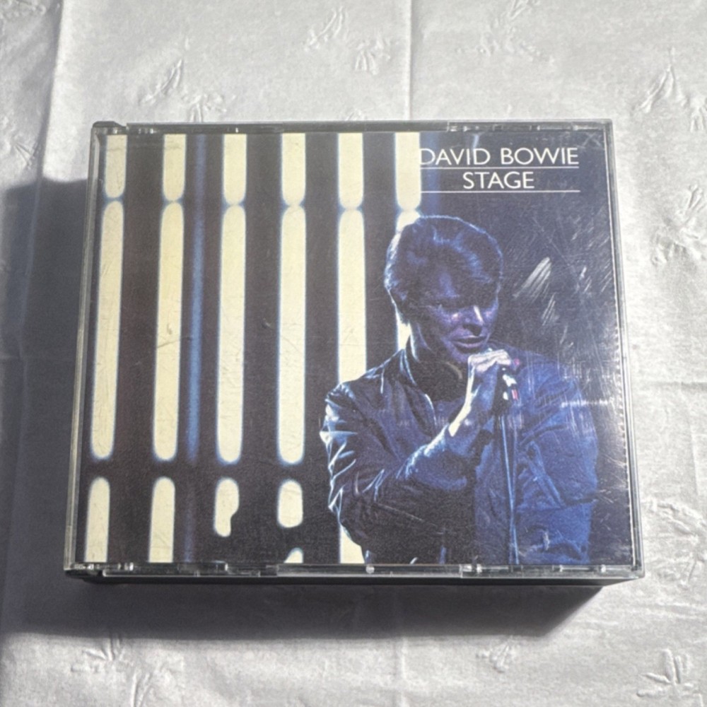 David Bowie Stage CD Album 1991 Rykodisc Rock Jewel Case Standard Gray