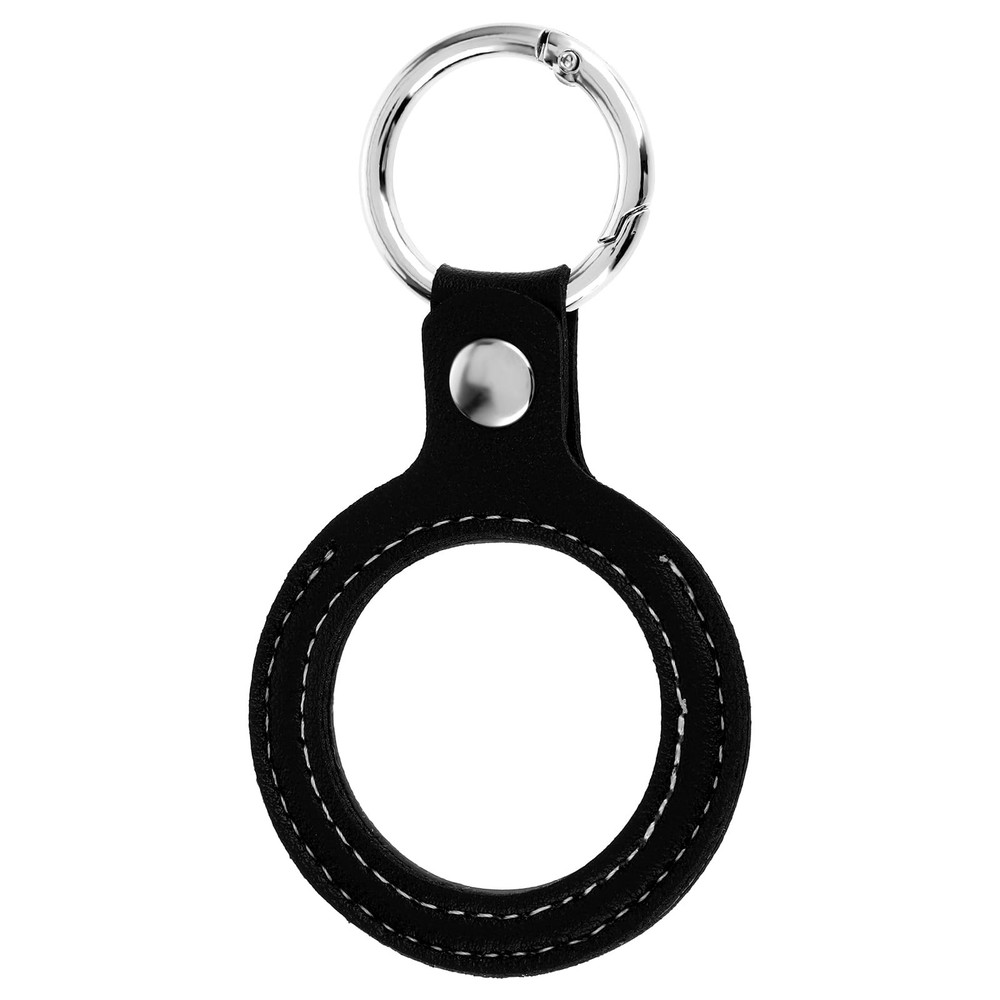 Leather Keychain Holder for Challenge Coins, Quarters & More