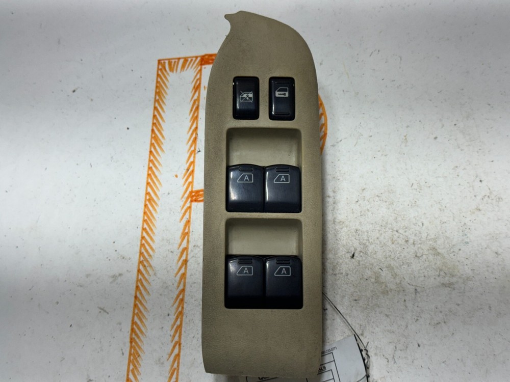 2005-2006 INFINITI G35 LH FRONT MASTER POWER WINDOW MIRROR CONTROL SWITCH OEM