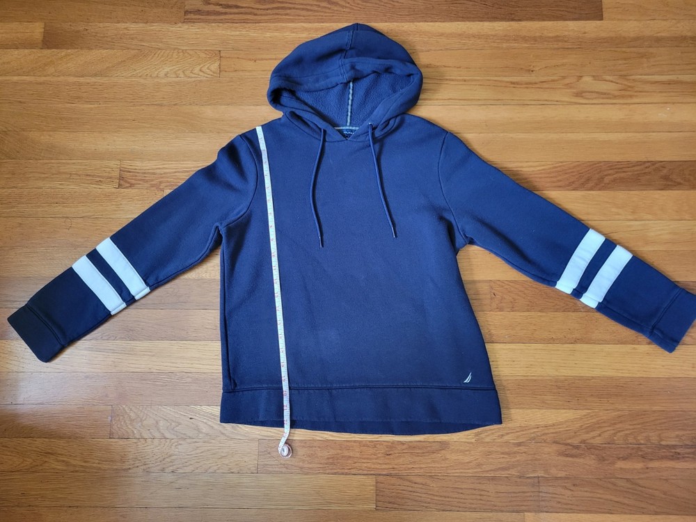 Nautica Women's Hoodie Pullover Sweatshirt Sueded Fleece
