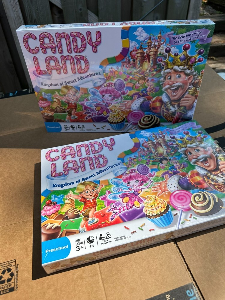 Candy Land Kingdom Of Sweet Adventures Board Game Ages 3 & Up, 2010, Sealed New