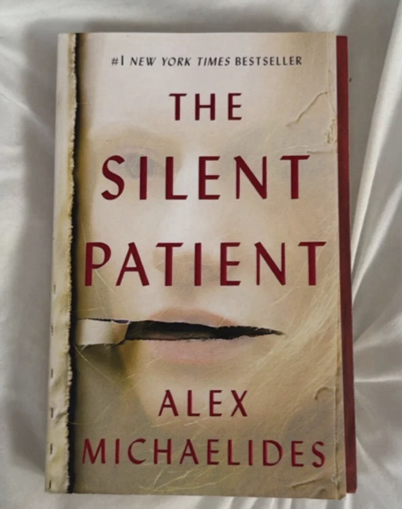 Alex Michaelides The Silent Patient Hardcover Fiction Psychological Novel