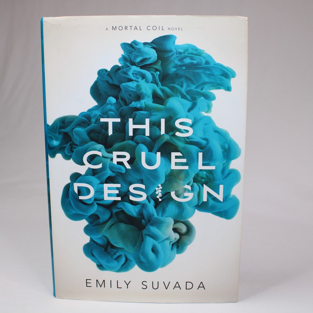 SIGNED This Cruel Design Hardcover Book w/DJ By Suvada Emily 1st Edition 2018