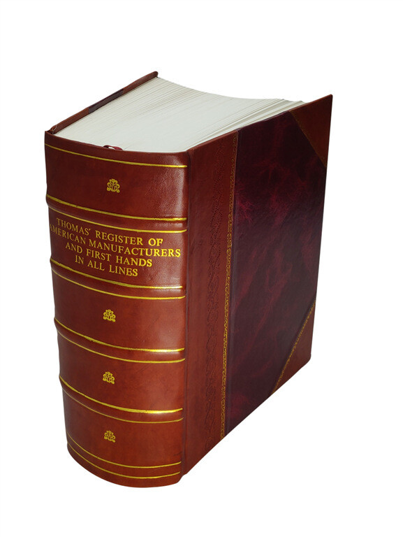 Thomas Register of American Manufacturers Leather Bound Edition