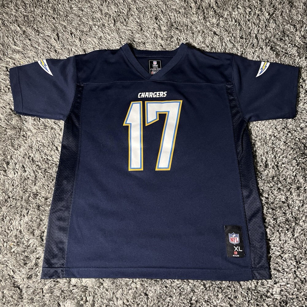 Phillip Rivers San Diego Chargers NFL Youth Jersey XL 18/20 Blue Excellent Condition  