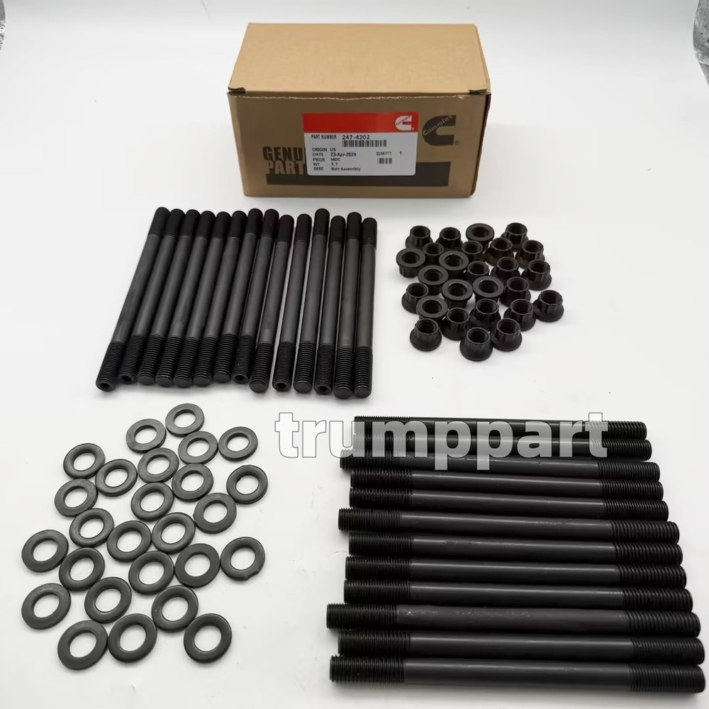 New Head Stud Kit For 1998.5-2018 Dodge 5.9L & 6.7L Cummins Diesel 24V 247-4202