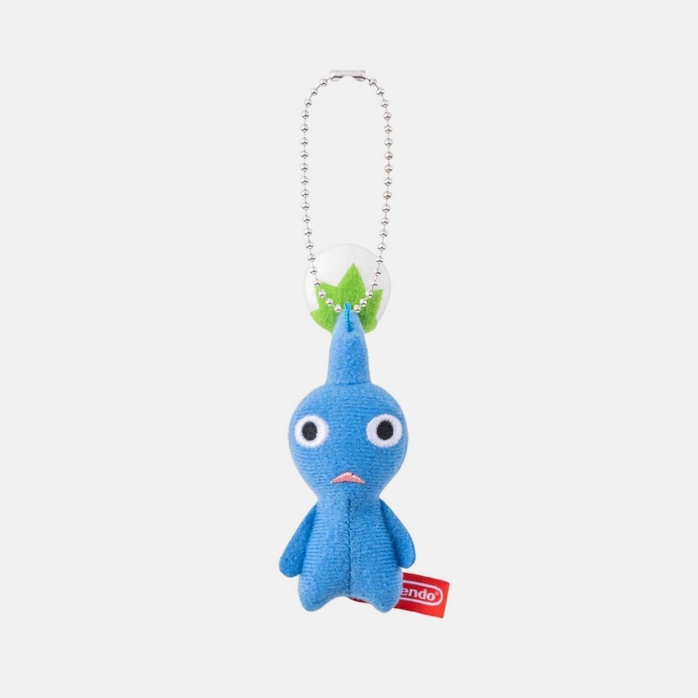 Pikmin Keychain Mascot /Blue Pikmin Flower 10cm / Stuffed Plush Doll Japan