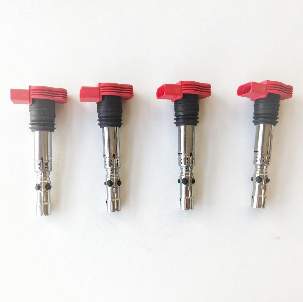 New Fit Audi A4 A6 TT VW Beetle Golf Jetta Passat 1.8T 4x Ignition Coils