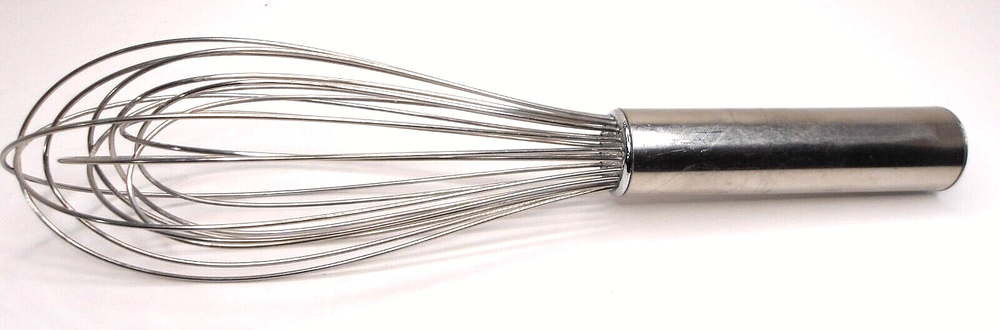 Professional Balloon Whisk, Stainless Steel, 10 in