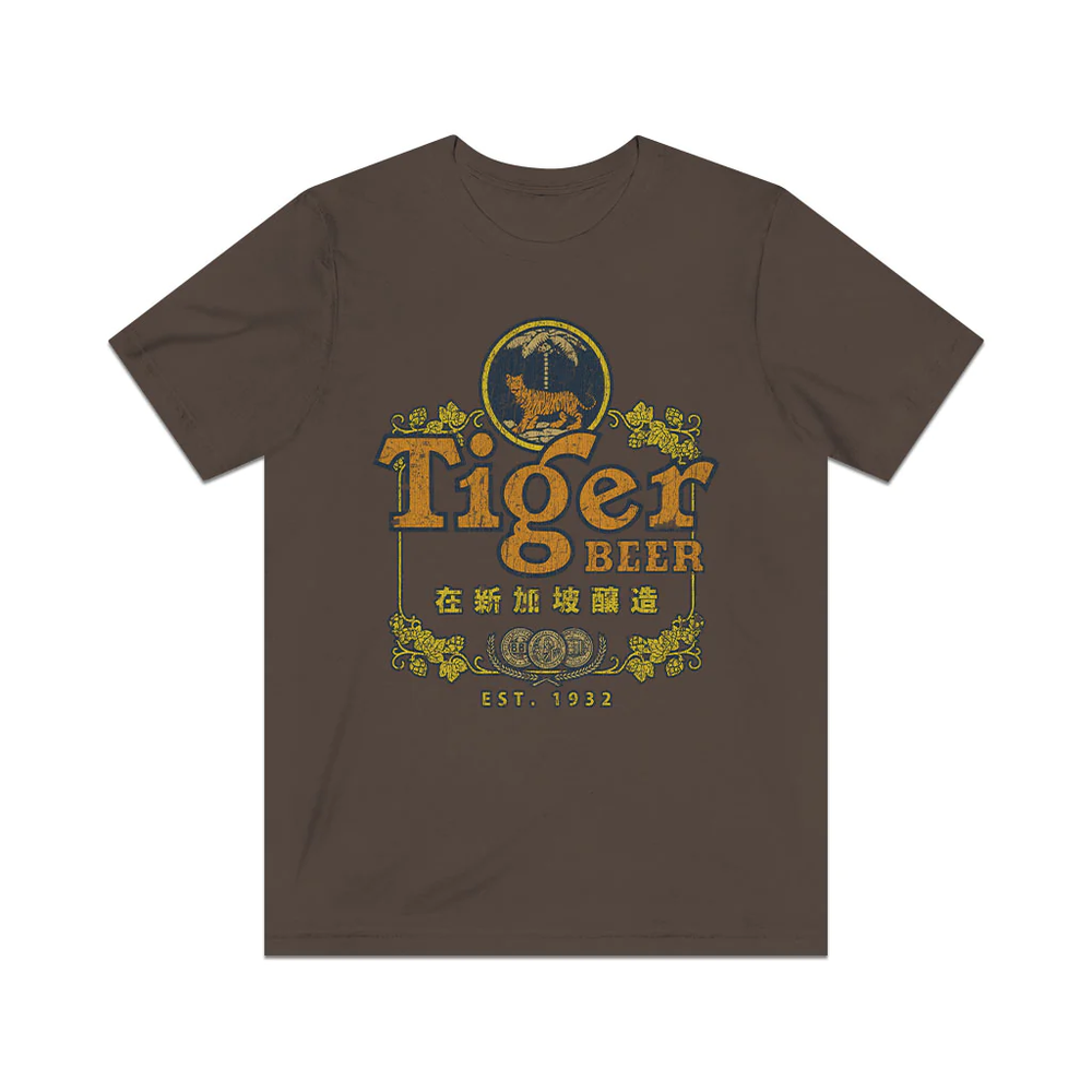 Tiger Beer Singapore 1932 Vintage Men's T-Shirt