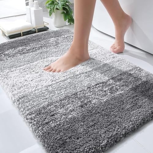 Bathroom Rugs Mat 30X20 Extra Soft and Absorbent Microfiber Bath Non-Slip Carpet