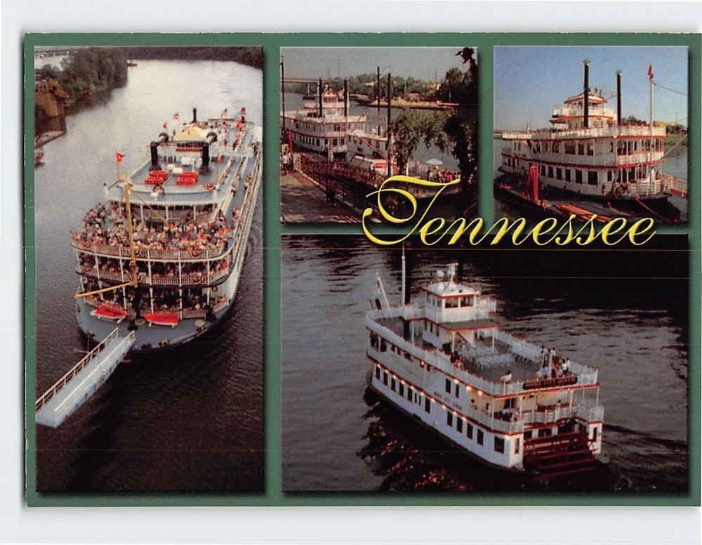 Postcard Tennessee Rivers Tennessee USA
