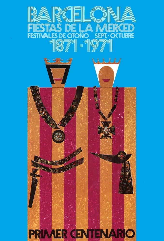 Decoration Poster.Home room art.Interior design.Barcelona King and Queen.7181