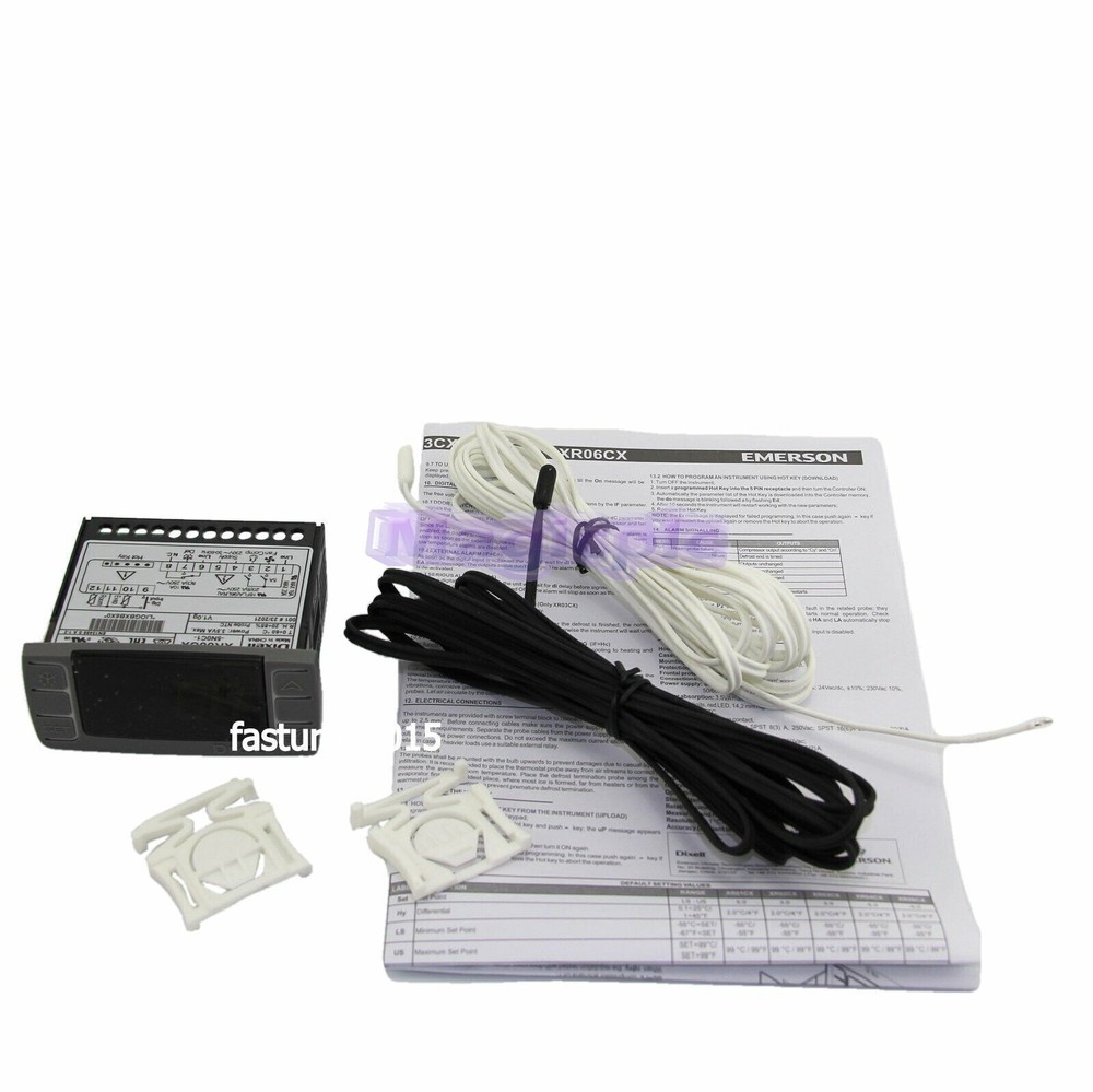 1Pcs Dixell XR06CX-5N0C1 Temperature Thermostat Controller for Freezer 2 Probes