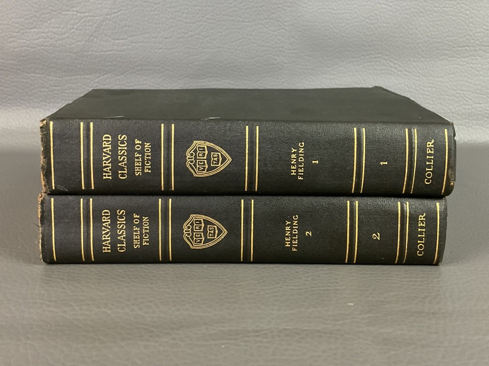 Harvard Classics 1917 Shelf Of Fiction # 1 & 2 Henry Fielding History Of Tom Jon