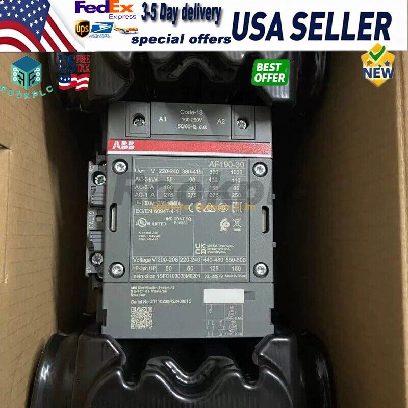ABB AF190-30-11-13 100-250V50/60Hz-DC contactor 1SFL487002R1311 Fast delivery