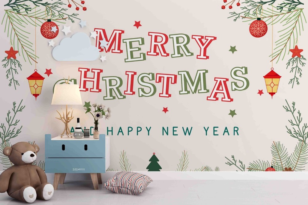 3D Christmas Illustration Wall Murals Wallpaper Murals Wall Sticker 51