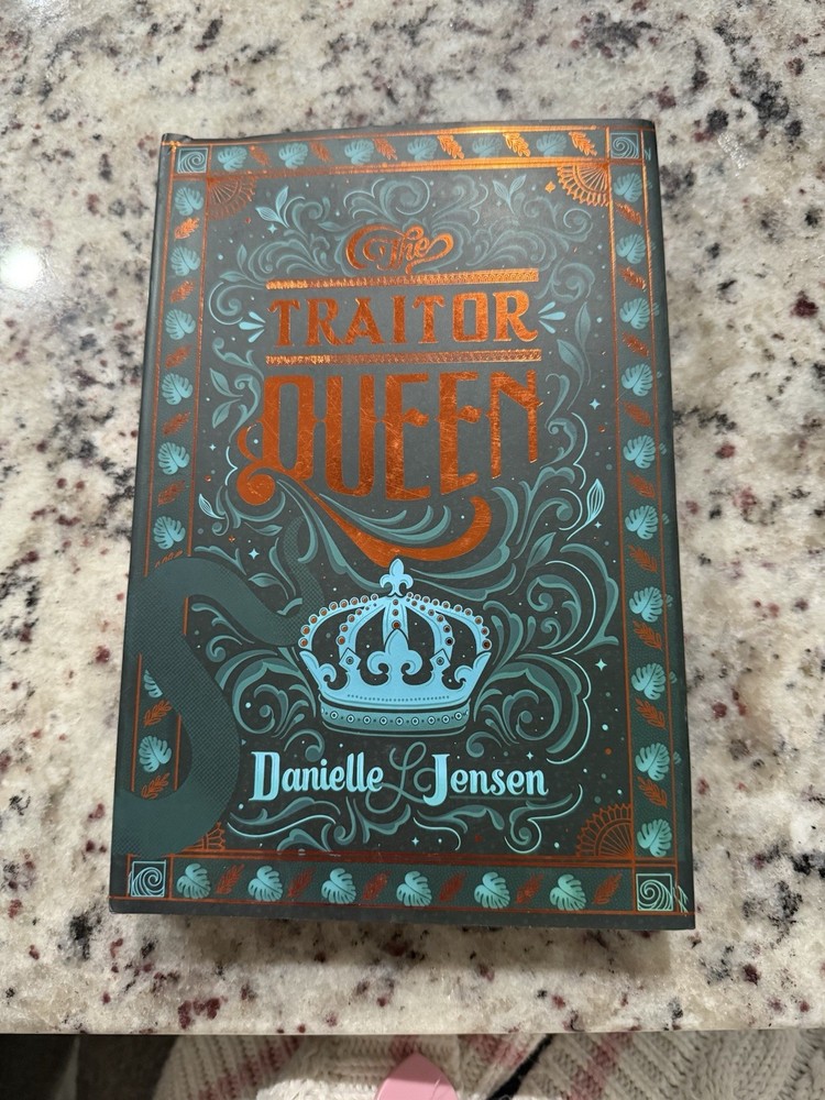 The Traitor Queen By Danielle Jenson Bookish Box Exclusive Edition SignedSome Damage To The Book Cover