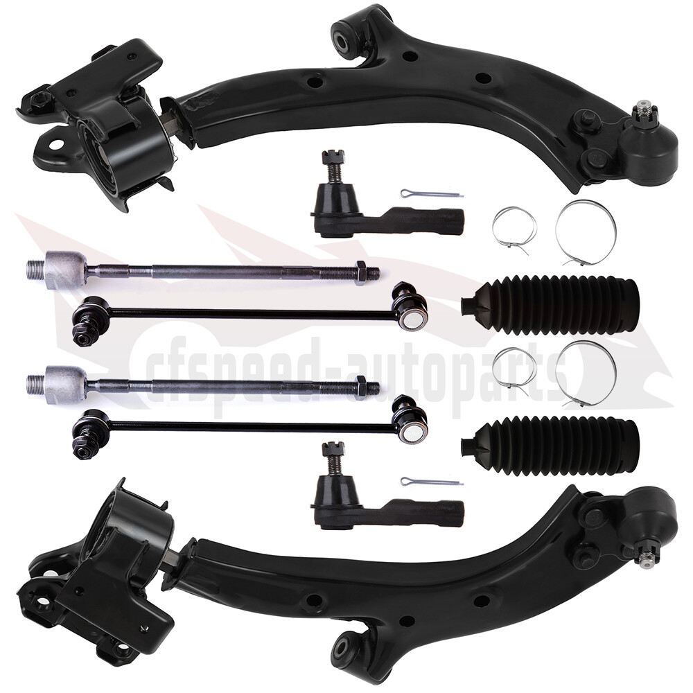 10PCS Front Lower Control Arm Kit with Ball Joints for 2007-2011 Honda CR-V