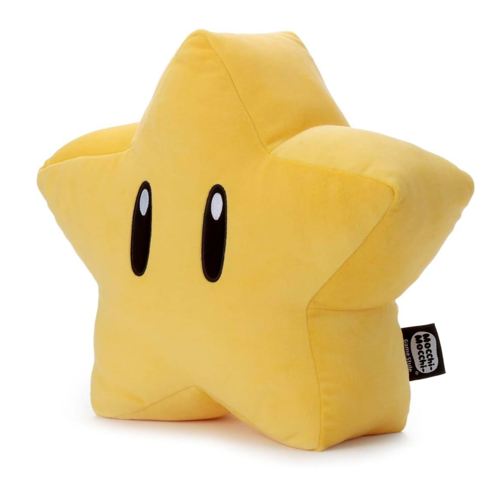 Nintendo Super Mario Superstar Mocchi Mocchi Plush Cushion Star Toy Japan PSL