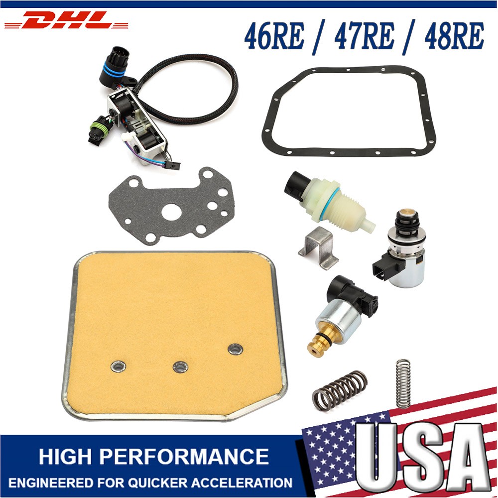 For 1994-1999 Chrysler Dodge Solenoid Service&Upgrade Kit 48RE 47RE 46RE A-518