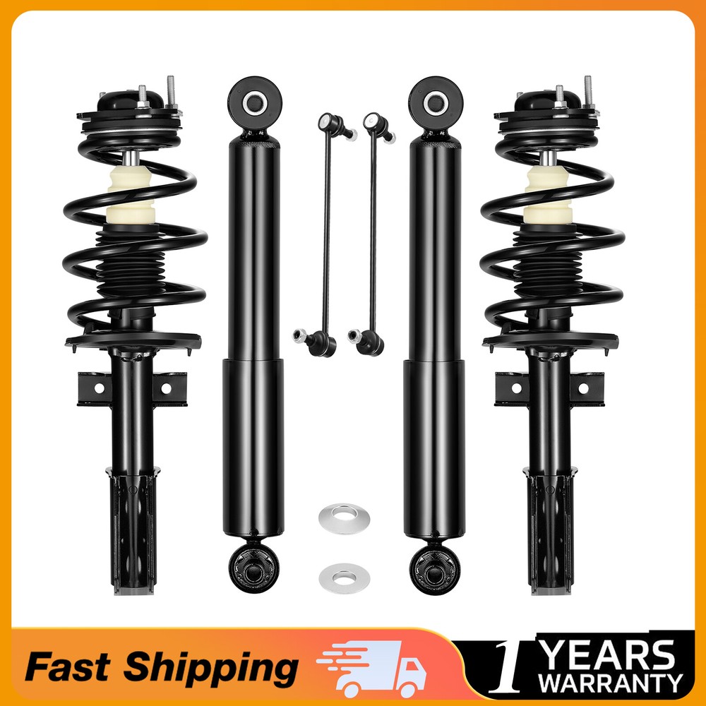 Fits Chevy Traverse Buick Enclave GMC Acadia Front Struts Rear Shocks Sway Bars