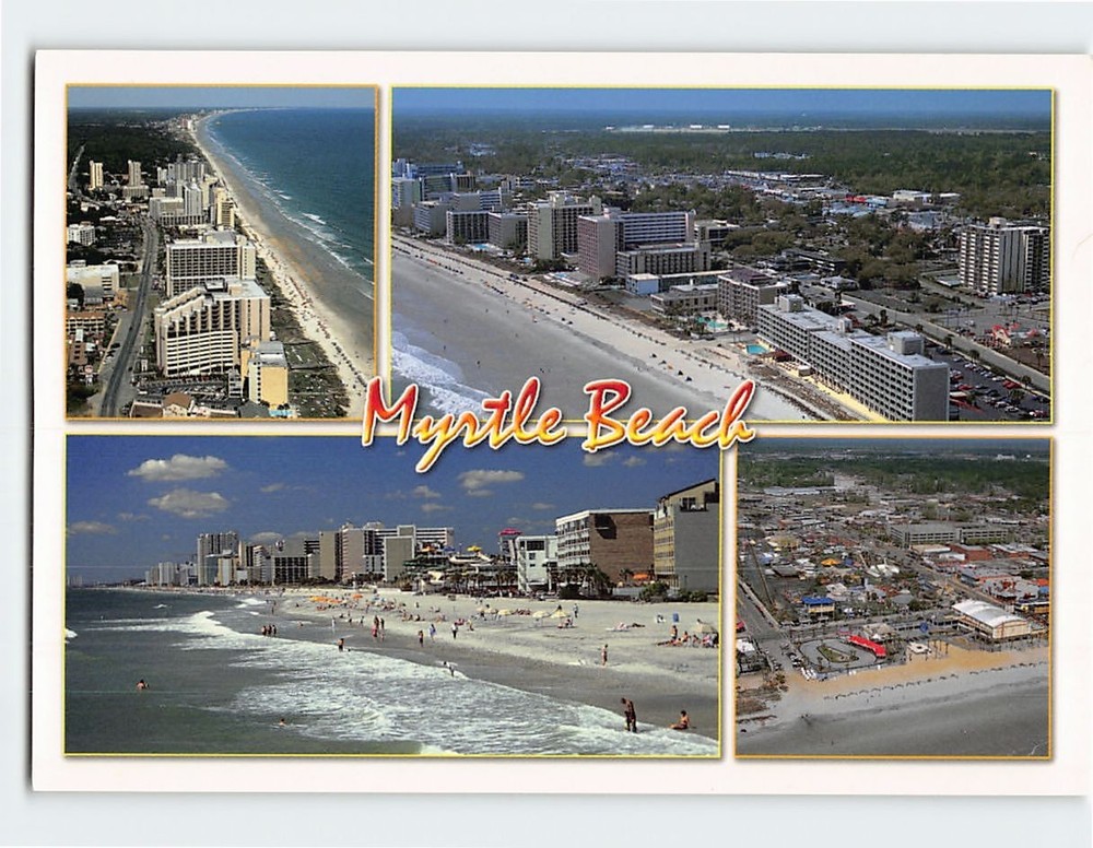 Postcard Scenes & Views Myrtle Beach South Carolina USA