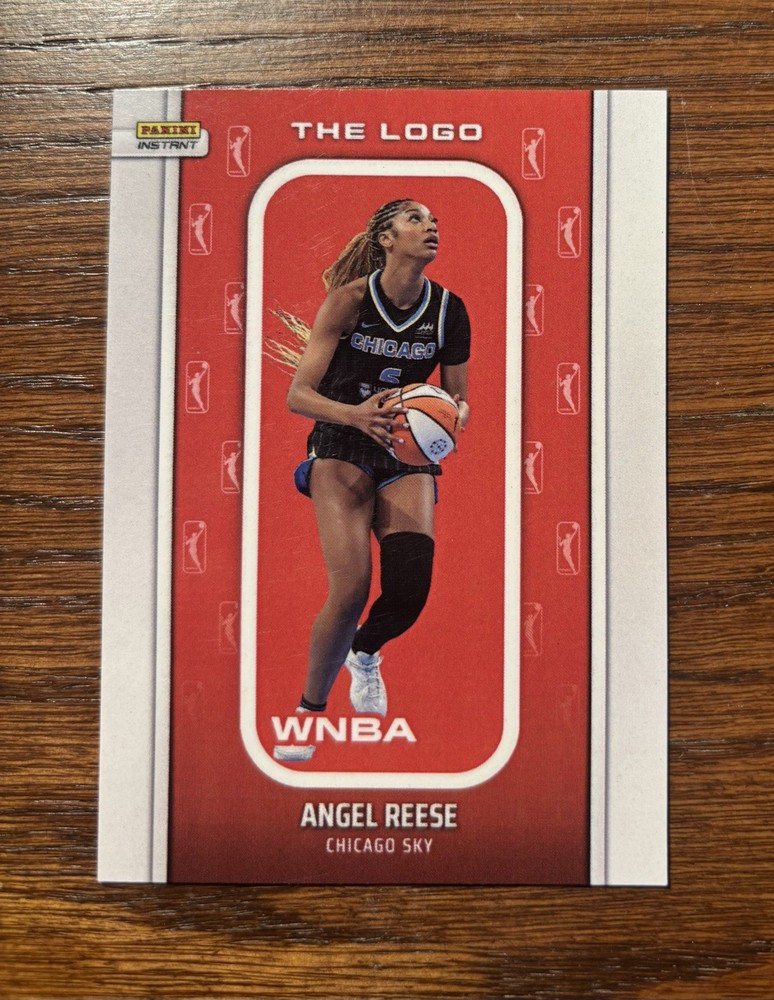 2025 Panini Instant WNBA The Logo Angel Reese /1447 #LOGO-22 Chicago