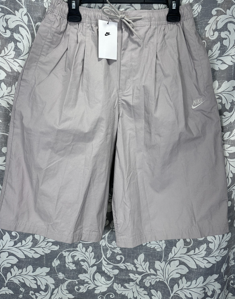 Nike Sportswear Men's Size S College Grey Knee Length Oversized Shorts NWT