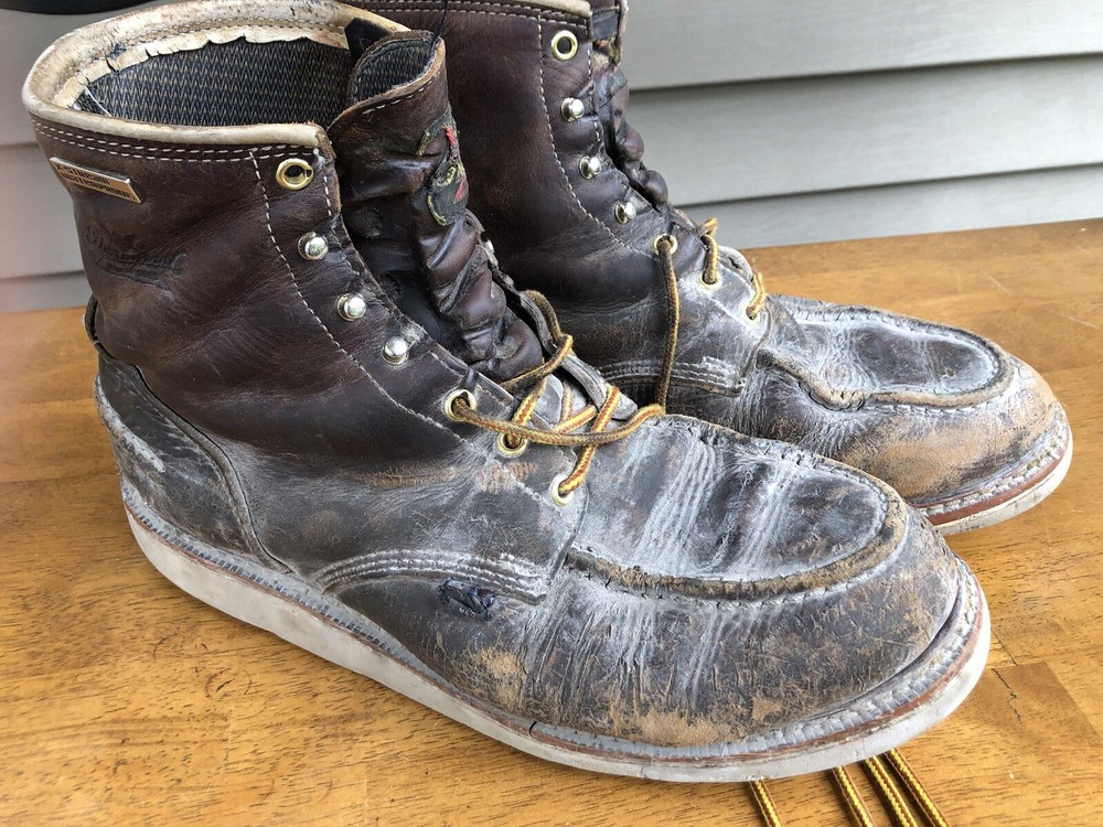 Thorogood 6 Inch Waterproof Wedge Boots for Men Size 11 814-3600