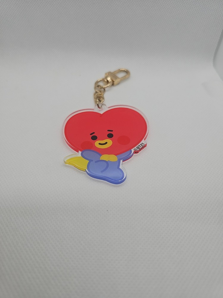 BT21 BTS Official Acrylic Keyring Line Friends Tata V Taehyung Version Charm